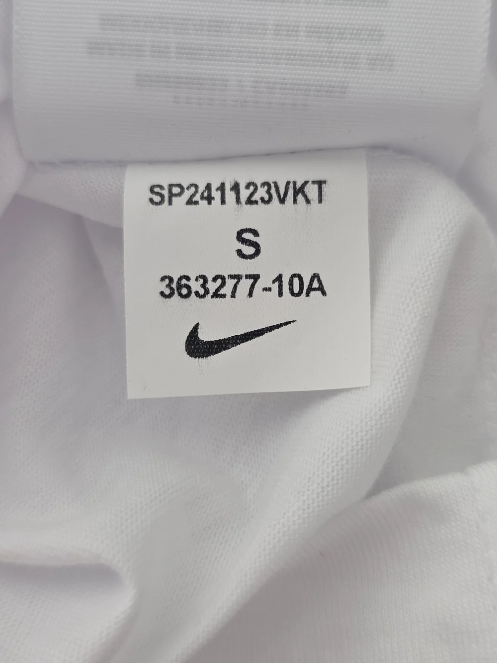 Jordan white short